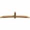 Ekena Millwork Bellingham Timber Gable Bracket, Western Red Cedar, 108"W x 27"H x 5 1/2"D x 5 1/2"F, 6/12 Pitch GBW108X27X0606BEL00SWR - alternate 2
